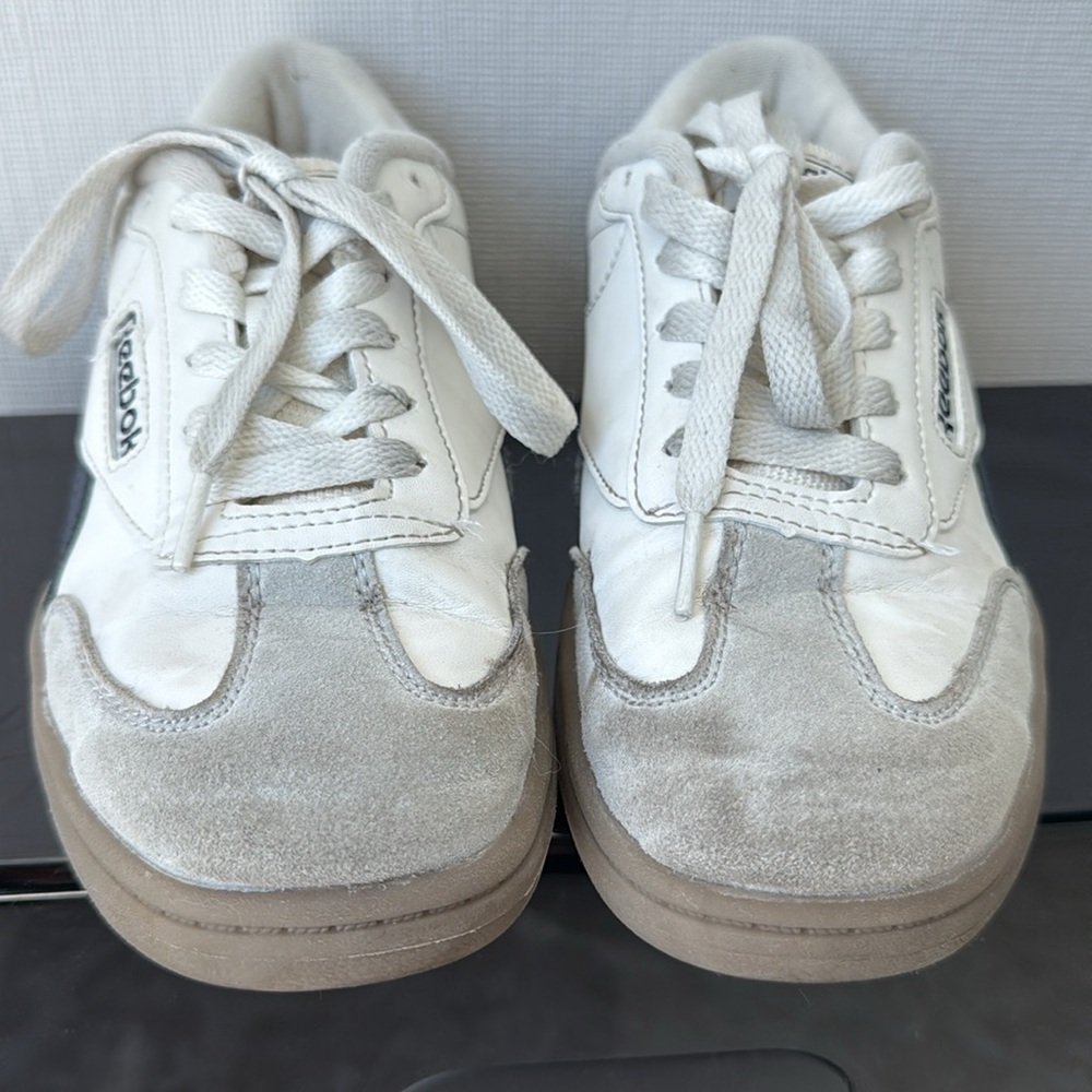 Reebok Kids/Boys White and Gray Sneakers US Size 4K, eur size 35 - Picture 5 of 13